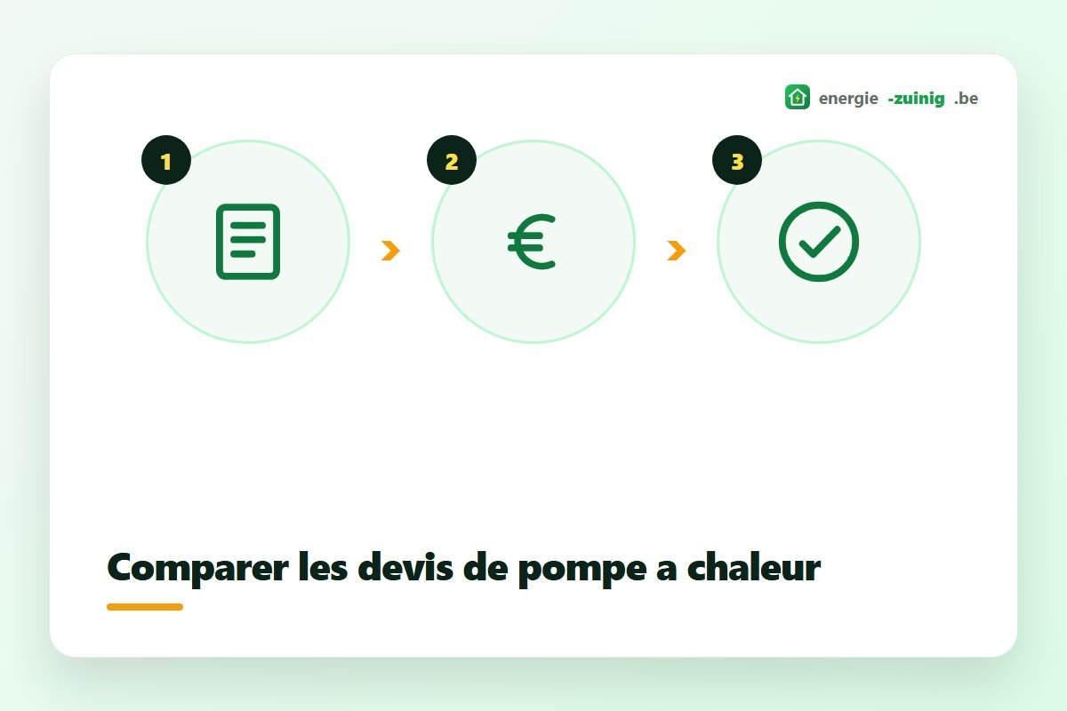 Comparer les devis de pompe à chaleur sur le prix, la puissance et le rendement