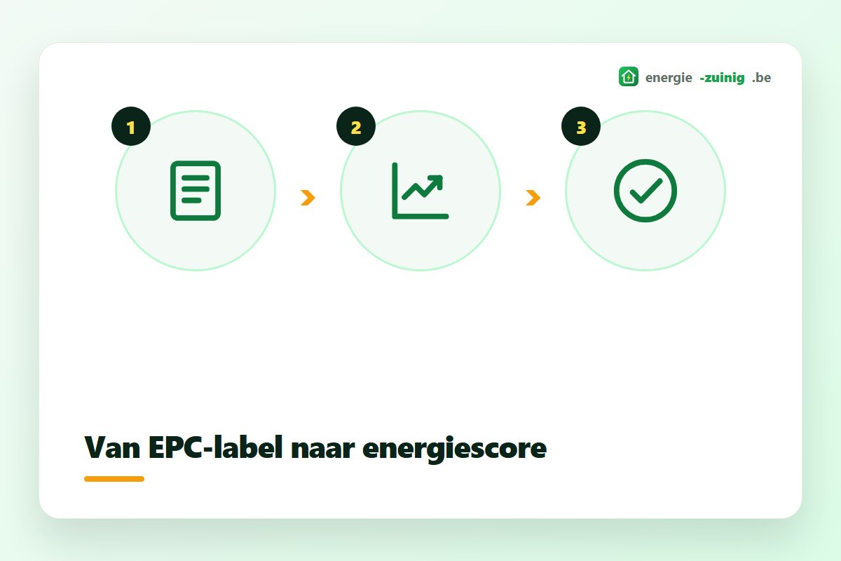 Van EPC-label naar energiescore: hoe de EPC-waarde van een woning berekend wordt