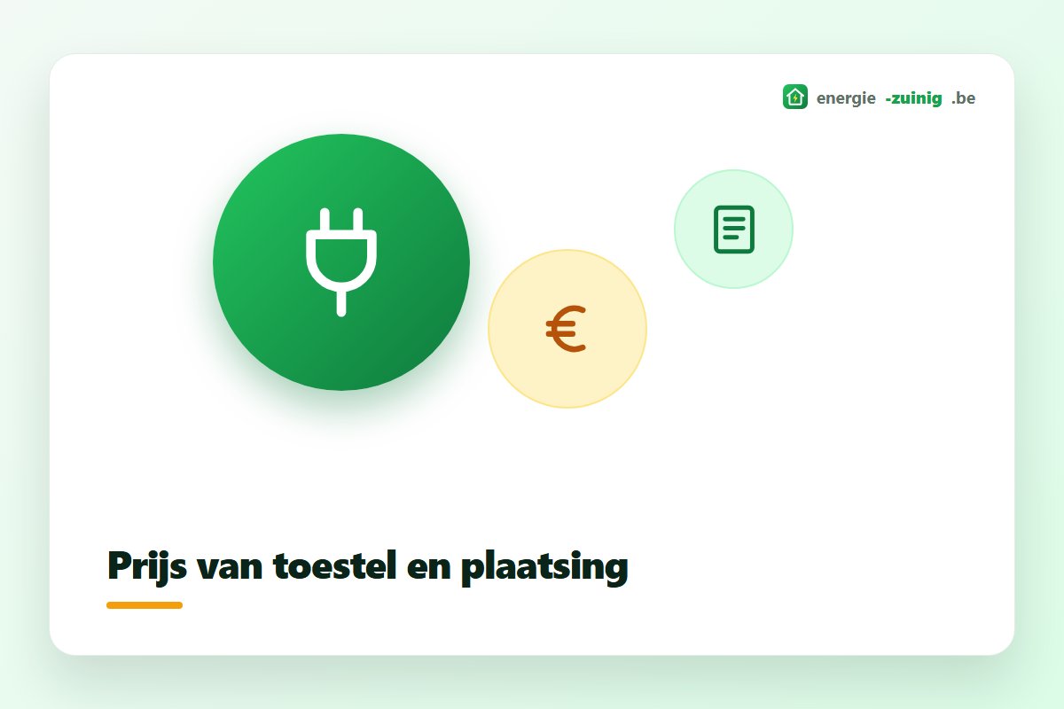 Wandlaadpaal in een garage met de kabelgoot en de zekeringkast zichtbaar